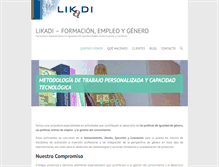 Tablet Screenshot of likadi.com